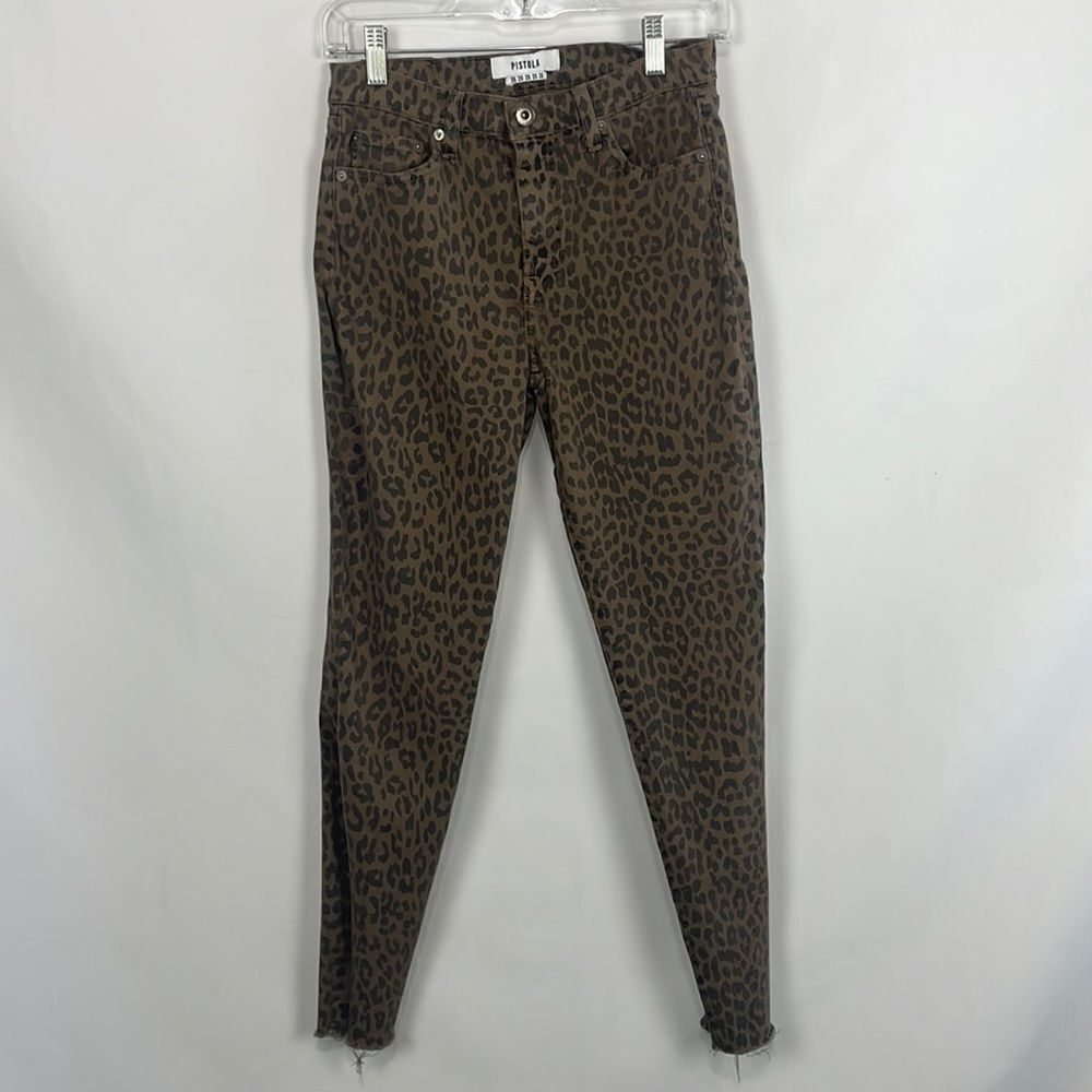 Pistola Animal Print Jeans